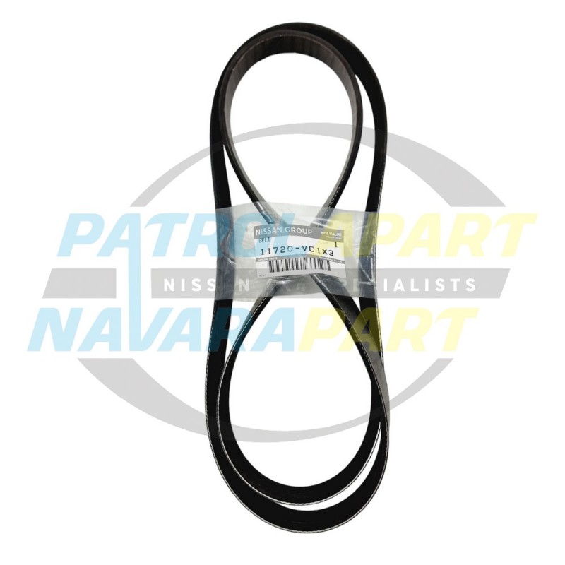 Nissan Patrol Genuine Engine Serpentine Fan Belt GU Y61 ZD30DI