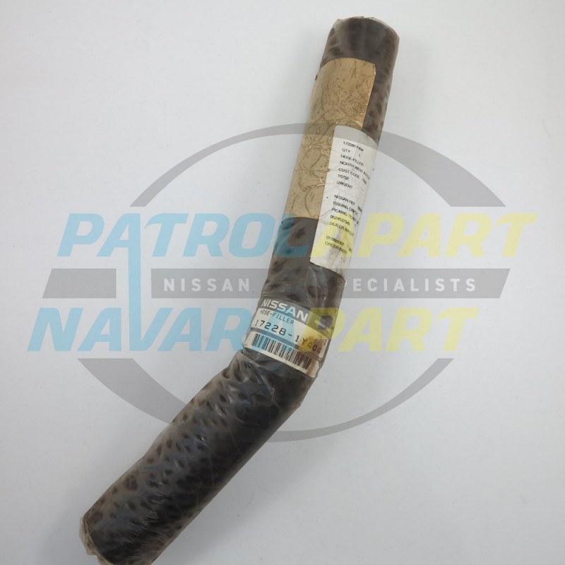 Genuine Nissan Patrol GU Ute Sub Tank Fuel Filler Hose