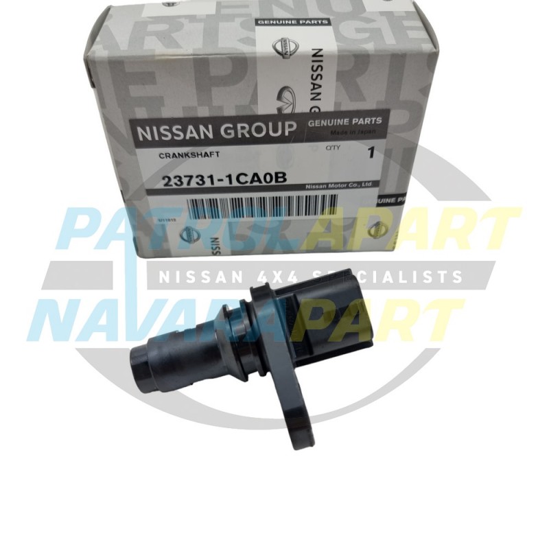 Genuine Nissan Patrol Y62 VK56 V8 5.6L Crank Angle Sensor UP TO 10/2015