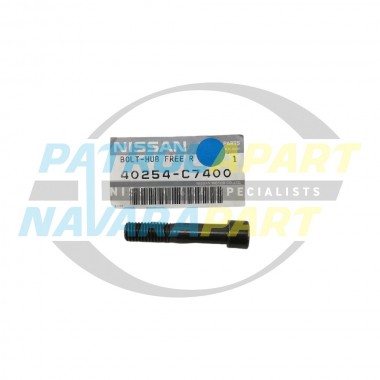 Genuine Nissan Patrol GQ Y60 Auto Free Wheeling Hub Bolt (Single)