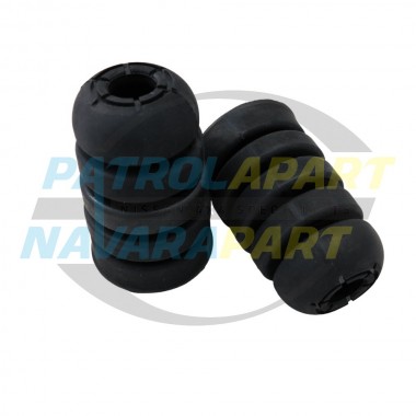 Front Bump Stop Pair Blackhawk 4x4 For Nissan Patrol GQ GU Wagon & Ute, Nissan Navara D23 NP300 Rear