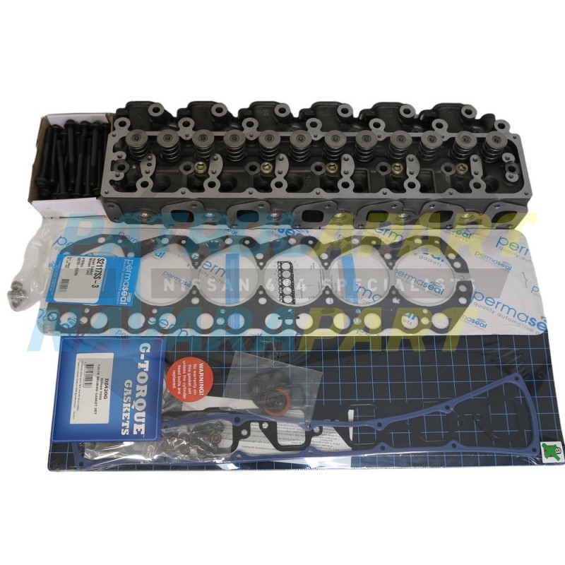 Cylinder Head with VRS Set & Bolts For Nissan Patrol GQ Y60 GU Y61 and Ford Maverick with TD42