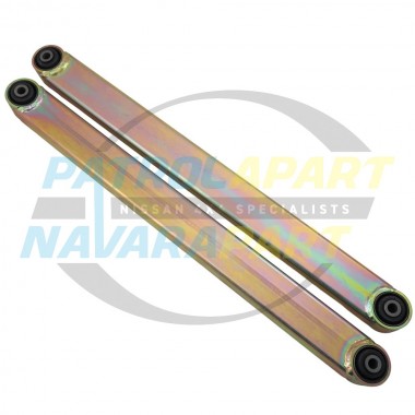 Lower Control Arms with Bushes for Nissan Patrol GQ GU Racebred +15mm