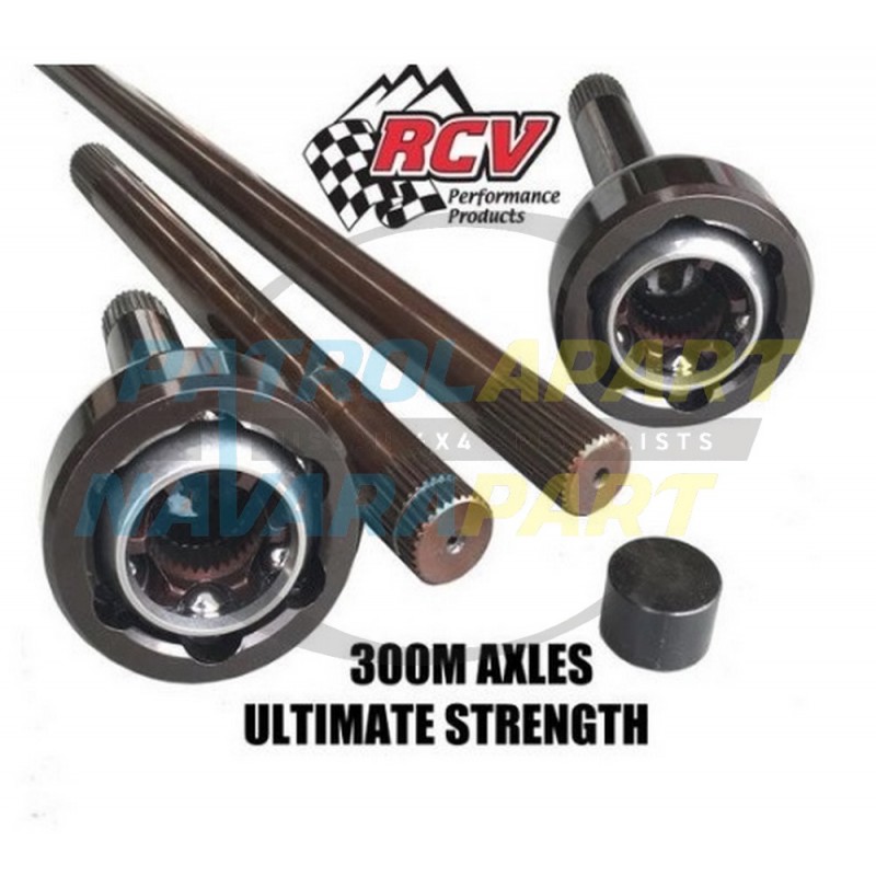 300M CV Joint & 300M Axle RCV Chromoly Pair for Nissan Patrol GQ Y60