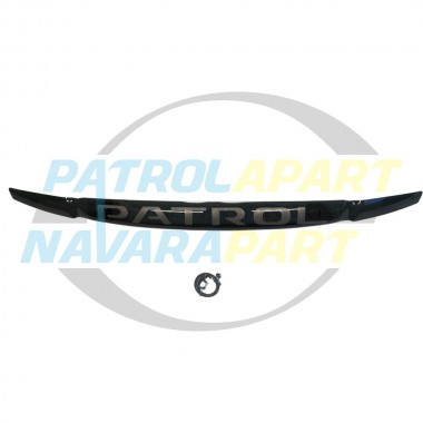 Genuine Nissan Smoked Bonnet Protector For Nissan Patrol Y61 GU Series 1-3