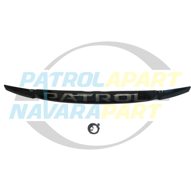 Genuine Nissan Smoked Bonnet Protector For Nissan Patrol Y61 GU Series 1-3
