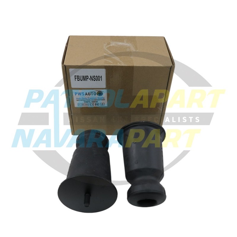 Front Bump Stop Pair - Nissan Patrol Y60 GQ, Y61 GU Wagons