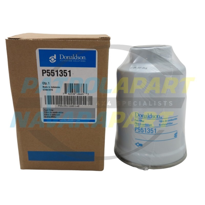 Donaldson Diesel Fuel Filter for Nissan Patrol GQ GU ZD30 RD28 TD42 up to 2007