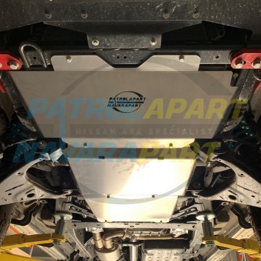 Australian Made 3 Piece Aluminium Bash Plate Set for Nissan Patrol Y62

Kit of bash plates weighs 14 KG