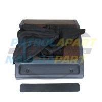 Manual Shifter Surround - Woodgrain with Leather Gaiters For Nissan Patrol GQ Y60 (10/91 Onwards) and Ford Maverick