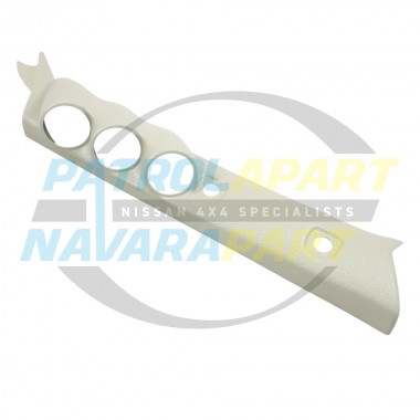 PATROLAPART Triple 3 Gauge Holder Pillar Pod - Nissan Patrol GU Y61 - Colour G