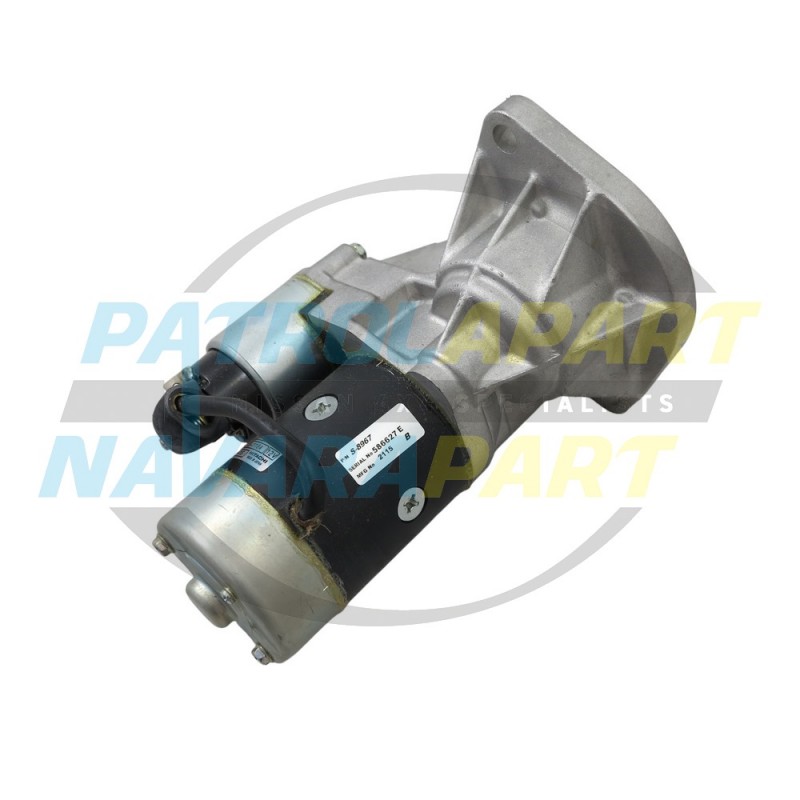 Genuine Hitachi Starter Motor for Nissan Patrol GQ GU TD42 Diesel 4.2L 12v