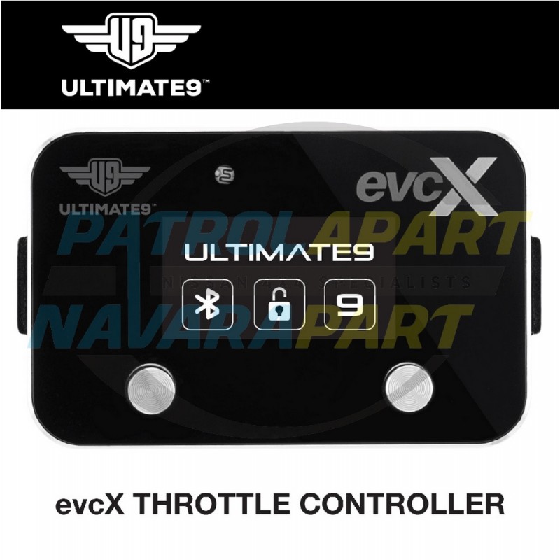 Ultimate9 evcX Throttle Controller for Nissan Patrol GU Y61 ZD30CR 2007 on