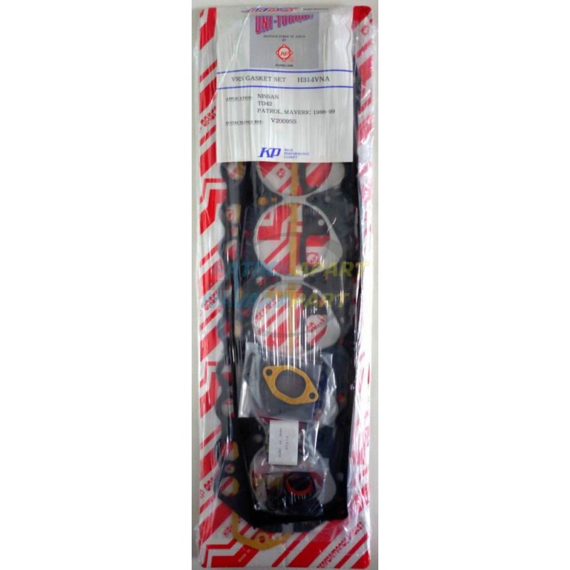 KP High Performance VRS Gasket Set For Nissan Patrol GQ GU TD42 TD42t TD42ti