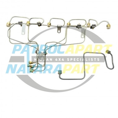Injector Pipe Set Complete For Nissan Patrol Y61 GU, Y60 GQ and Ford Maverick TD42 TD42T TD42TI