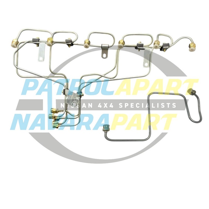 Injector Pipe Set Complete For Nissan Patrol Y61 GU, Y60 GQ and Ford Maverick TD42 TD42T TD42TI
